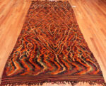 Whole View of Primitive Vintage Moroccan Rug 70563 by Nazmiyal Antique Rugs