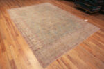 Whole View of Vintage Diamond Floral Persian Kerman 72837 by Nazmiyal Antique Rugs