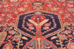 Close Up of Oversized Antique Persian Heriz Serapi Rug 72694 by Nazmiyal Antique Rugs