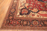 Corner of Oversized Antique Persian Heriz Serapi Rug 72694 by Nazmiyal Antique Rugs