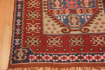 Corner of Silk Antique Turkish Kilim 72950 by Nazmiyal Antique Rugs