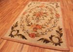 Full View Of Antique Floral American Hooked Rug 72968 by Nazmiyal Antique Rugs