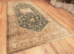 Whole View of Gallery Size Antique Tribal Persian Malayer Rug 50469 by Nazmiyal Antique Rugs