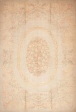 Large Antique French Aubusson Design American Hooked Rug 72415 by Nazmiyal Antique Rugs