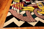 Side of Mid-Century Modern Pop Art Rug By Roy Lichtenstein 71944 by Nazmiyal Antique Rugs