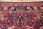 Signature of Oversized Antique Persian Kerman Floral Sickle Design Rug 72979 by Nazmiyal Antique Rugs
