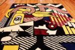 Top of Mid-Century Modern Pop Art Rug By Roy Lichtenstein 71944 by Nazmiyal Antique Rugs