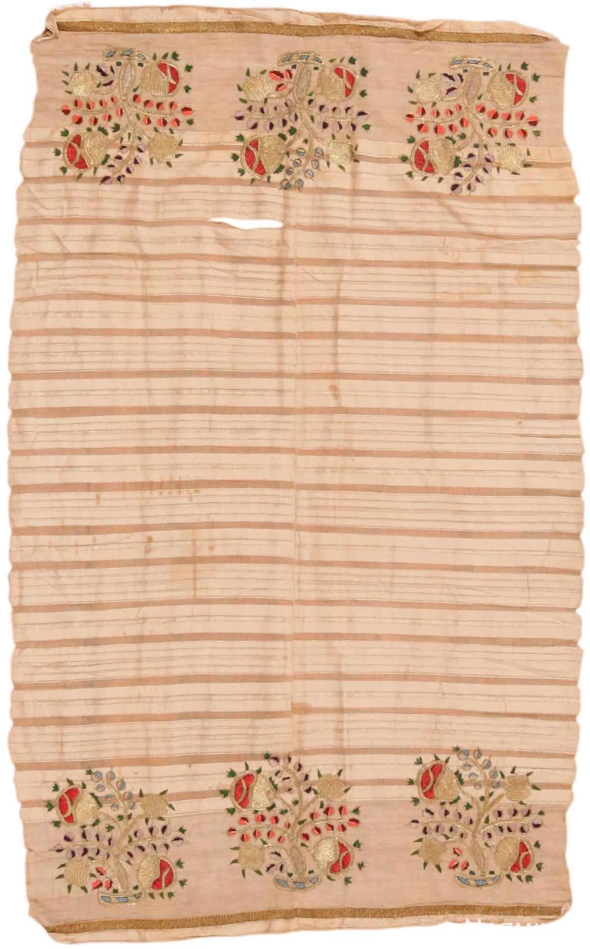 Late 19th Century Ottoman Embroidered Cloth 72947 by Nazmiyal Antique Rugs
