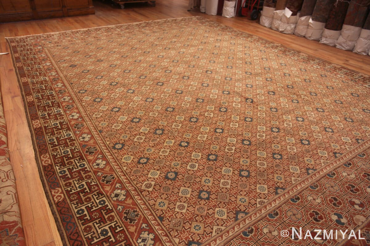 Indian Type Rug Large Modern Khotan Style Indian Rug by Nazmiyal Rugs