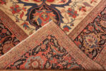 Weave of Oversized Antique Persian Heriz Serapi Rug 72694 by Nazmiyal Antique Rugs
