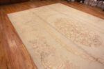 Whole View of Large Antique French Aubusson Design American Hooked Rug 72415 by Nazmiyal Antique Rugs