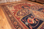 Whole View of Oversized Antique Persian Heriz Serapi Rug 72694 by Nazmiyal Antique Rugs