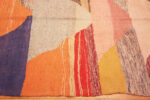 Border of Bold Abstract Layered Design Vintage Moroccan Kilim 72997 by Nazmiyal Antique Rugs