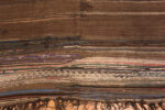 Border of Earthy Tones Primitive Vintage Moroccan Kilim 73015 by Nazmiyal Antique Rugs