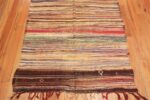 Border of Primitive Design Vintage Moroccan Kilim 72986 by Nazmiyal Antique Rugs