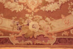 Border of Small Floral Antique French Aubusson Rug 72903 by Nazmiyal Antique Rugs