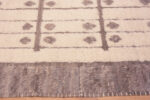 Border of Square Shape Modern Boho Chic Area Rug 61128 by Nazmiyal Antique Rugs