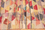 Border of Vibrant Vintage Moroccan Kilim Rug 72995 by Nazmiyal Antique Rugs