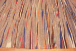 Border of Vintage Moroccan Desert Dunes Design Kilim Rug 73012 by Nazmiyal Antique Rugs