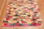 Bottom of Vibrant Vintage Moroccan Kilim Rug 72995 by Nazmiyal Antique Rugs