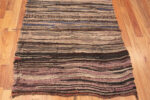 Bottom of Vintage Moroccan Brown Hues Kilim 73020 by Nazmiyal Antique Rugs