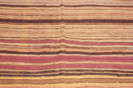 Close Up of Striped Design Vintage Moroccan Kilim Rug 73018 by Nazmiyal Antique Rugs