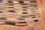 Corner of Colorful Tribal Vintage Moroccan Kilim Rug 72983 by Nazmiyal Antique Rugs