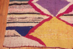 Corner of Diamond Pattern Vintage Moroccan Kilim Rug 72996 by Nazmiyal Antique Rugs
