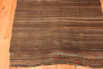 Corner of Earthy Tones Primitive Vintage Moroccan Kilim 73015 by Nazmiyal Antique Rugs