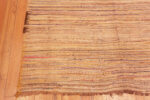Corner of Flatwoven Vintage Moroccan Warm Tones Rug 73008 by Nazmiyal Antique Rugs