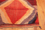 Corner of Gallery Size Artistic Vintage Moroccan Kilim 72991 by Nazmiyal Antique Rugs