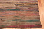 Corner of Rust Vintage Moroccan Tribal Flatwoven Rug 73011 by Nazmiyal Antique Rugs