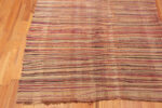 Corner of Striped Vintage Moroccan Tribal Kilim Rug 73009 by Nazmiyal Antique Rugs