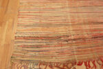 Corner of Sunny Hues Vintage Moroccan Kilim Rug 73016 by Nazmiyal Antique Rugs