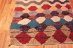 Corner of Vintage Moroccan Boucherouite Flatweave Tribal Rug 72992 by Nazmiyal Antique Rugs