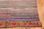 Corner of Vintage Purple Tones Moroccan Kilim Rug 73001 by Nazmiyal Antique Rugs