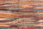 Details of Artistic Abstract Vintage Moroccan Kilim 73010 by Nazmiyal Antique Rugs
