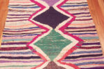 Details of Diamond Pattern Vintage Moroccan Kilim Rug 72996 by Nazmiyal Antique Rugs