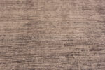 Details of Modern Contemporary Handmade Cream Brown Wool Minimalist Area Rug 11663 by Nazmiyal Antique Rugs