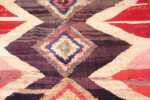 Details of Vintage Moroccan Boucherouite Geometric Rug 72984 by Nazmiyal Antique Rugs