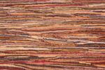 Details of Vintage Moroccan Multicolored Stripes Kilim 73002 by Nazmiyal Antique Rugs
