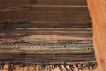 Side of Earthy Tones Primitive Vintage Moroccan Kilim 73015 by Nazmiyal Antique Rugs