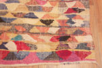 Side of Vibrant Vintage Moroccan Kilim Rug 72995 by Nazmiyal Antique Rugs