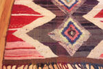 Side of Vintage Moroccan Boucherouite Geometric Rug 72984 by Nazmiyal Antique Rugs