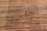 Texture of Earthy Hues Vintage Moroccan Kilim Rug 73006 by Nazmiyal Antique Rugs