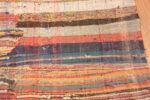 Texture of Multicolored Vintage Moroccan Boucherouite Kilim Rug 73003 by Nazmiyal Antique Rugs