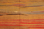 Texture of Warm Tones Tribal Vintage Moroccan Kilim Gallery Size Rug 72988 by Nazmiyal Antique Rugs