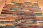 Top of Artistic Abstract Vintage Moroccan Kilim 73010 by Nazmiyal Antique Rugs