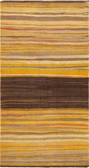 Warm Colors Vintage Moroccan Flatweave Rug 72985 by Nazmiyal Antique Rugs