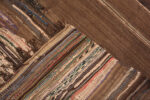 Weave of Earthy Tones Primitive Vintage Moroccan Kilim 73015 by Nazmiyal Antique Rugs